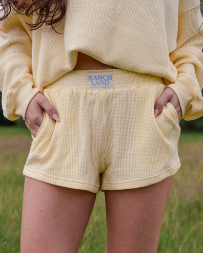Heritage Waffle Knit Shorts