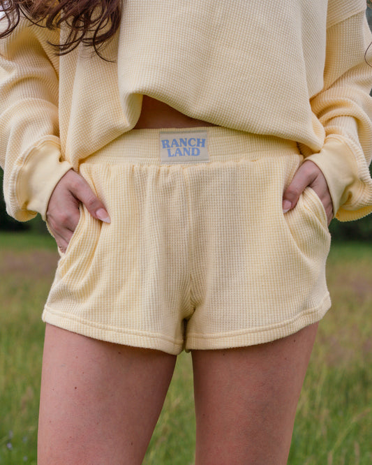 Heritage Waffle Knit Shorts