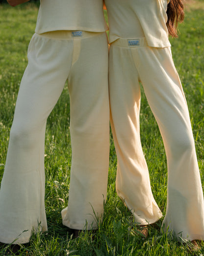 Essential Waffle Knit Pant