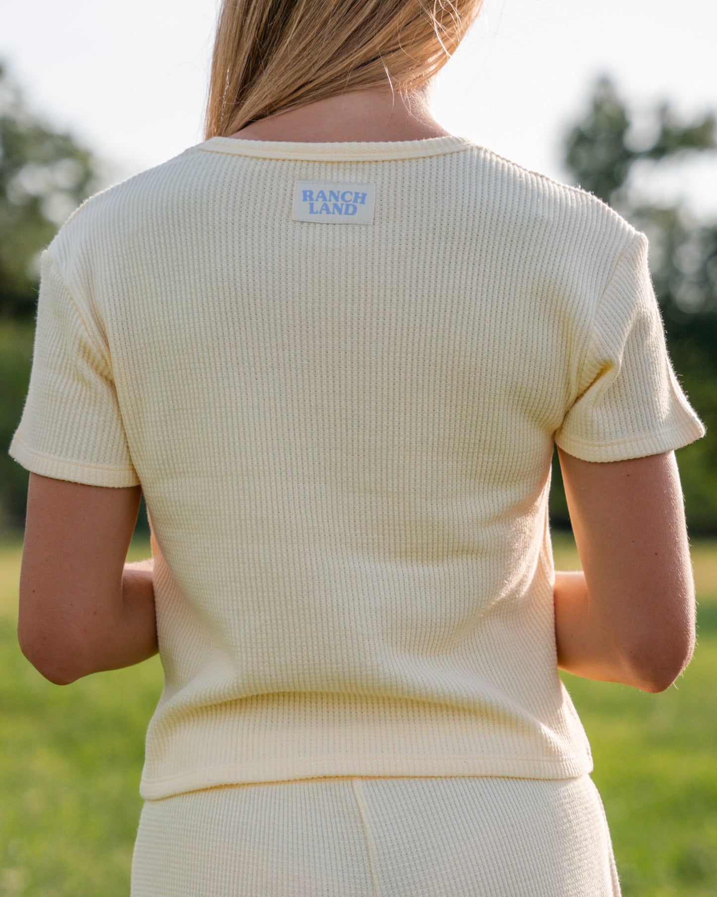 Essential Waffle Knit Tee
